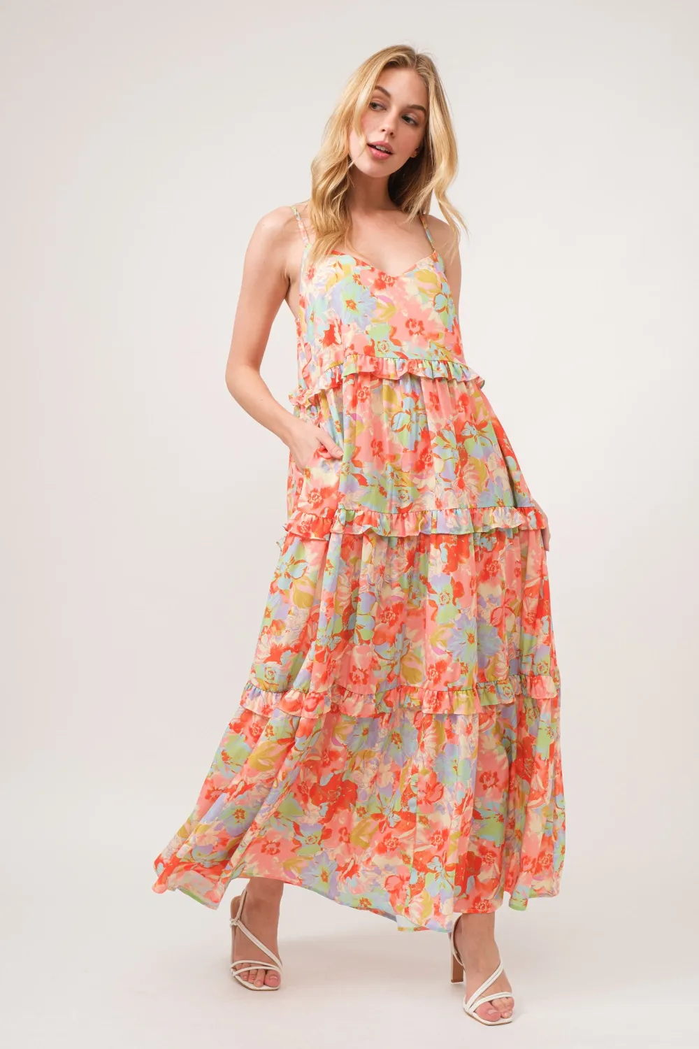 Floral-Ruffled-Tiered-Maxi-Adjustable-Strap-Cami-Dress-Floral-4