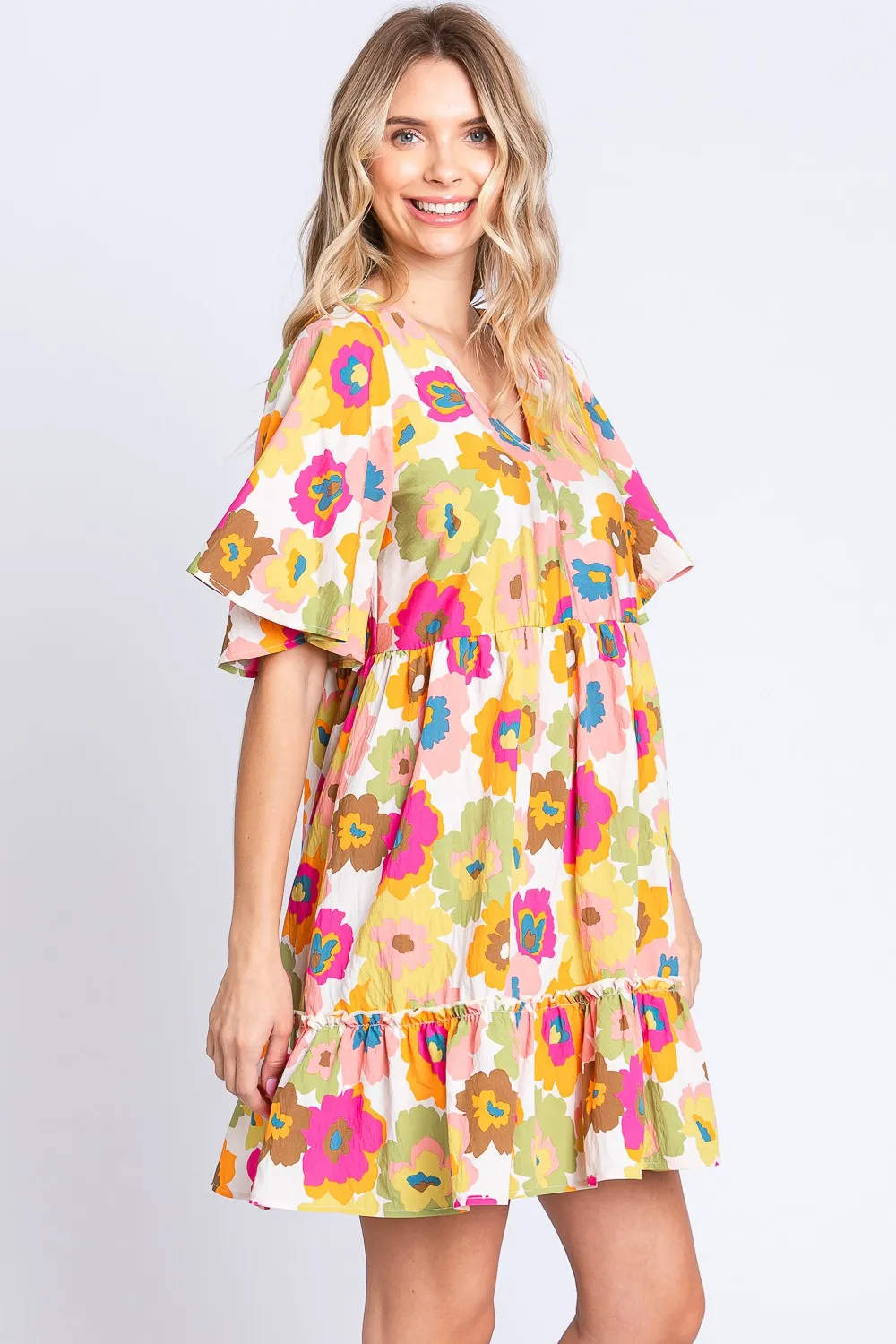 Floral-V-Neck-Ruffle-Hem-Mini-Dress-Floral-3