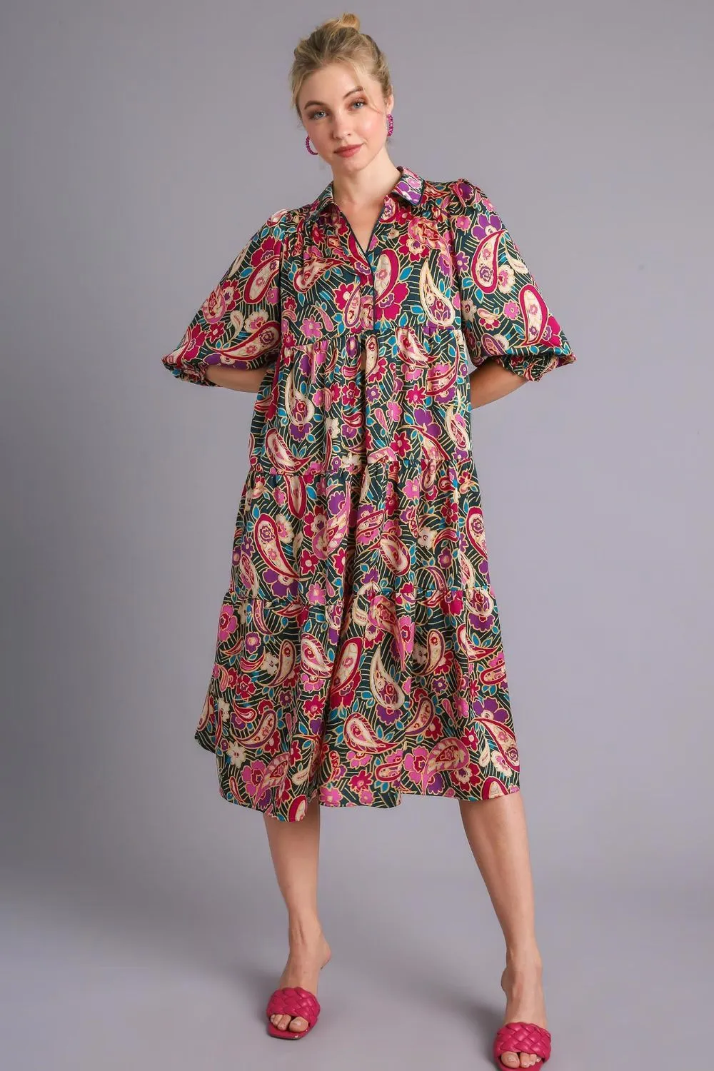 Full-Size-Paisley-Print-Satin-Tiered-Midi-Dress-Plus-Size-Tealgreen-1