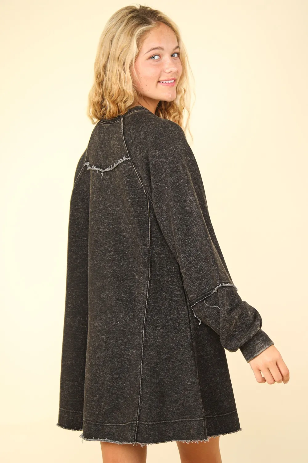 Mineral-Washed-Oversized-A-Line-Mini-Dress-Black-2