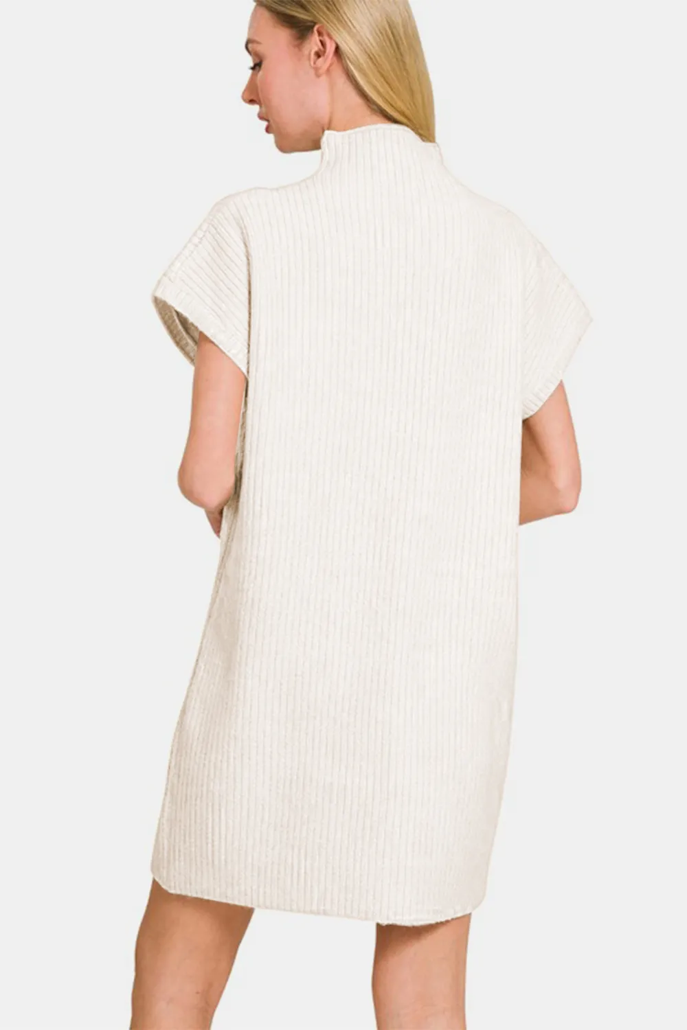 Short-Sleeve-Sweater-Mini-Dress-Ivory-2