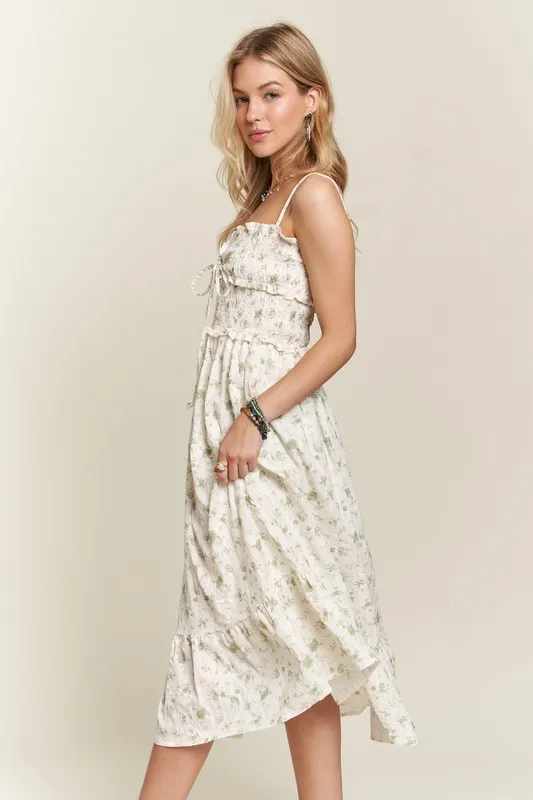 Smocked-Floral-Sweetheart-Neck-Cami-Dress-Gum-Leaf-4