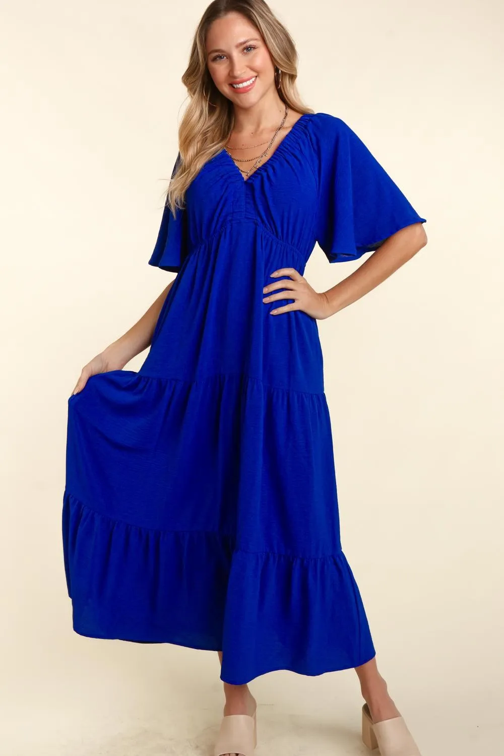Tiered-Babydoll-Maxi-Dress-with-Side-Pocket-Royal-3